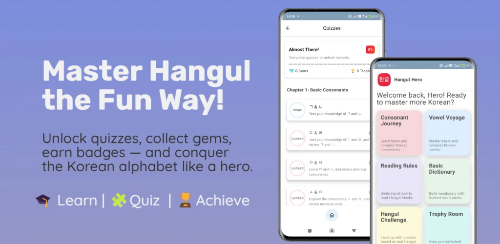 Hangul Hero: Master the Korean Alphabet in 30 Days